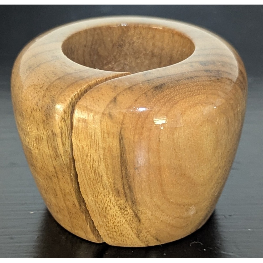 The Wooden Nickel Myrtlewood Votive Candle Holder Port Oreford Oregon
